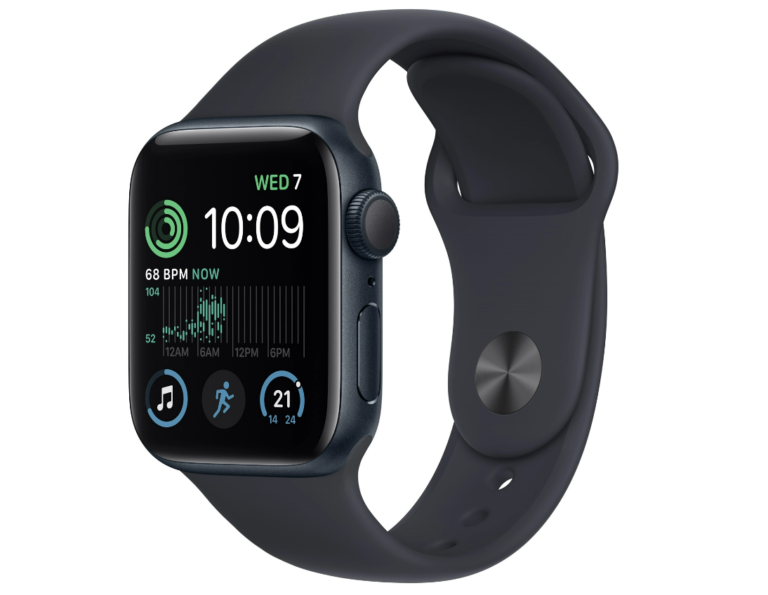 Apple Watch SE (2nd gen) GPS 40mm Midnight Aluminium Case with Midnight